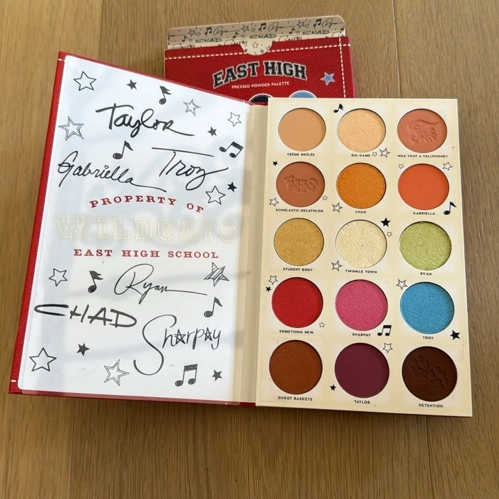 NWT ColourPop East High Eyeshadow Palette new pressed powder makeup eyeshadow 15